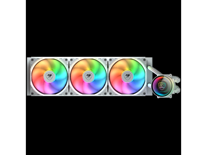 COUGAR AIO Liquid Cooling Poseidon Elite ARGB 360 White