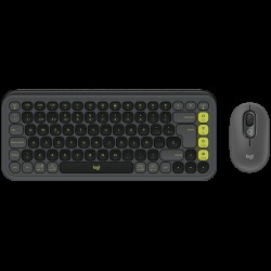 LOGITECH POP ICON COMBO - GRAPHITE - US INT L - BT  - INTNL-973