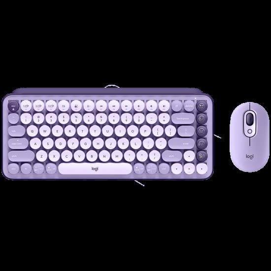 LOGITECH POP ICON COMBO - LILAC - US INT L - BT - INTNL-973 LOGITECH POP ICON COMBO - LILAC - US INT L - BT - INTNL-973