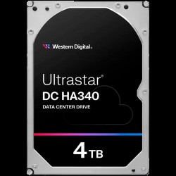 HDD Server WD Ultrastar DC HA340 4TB 512e SE, 3.5’’, 256MB, 7200 RPM, SATA, SKU: 0B47076