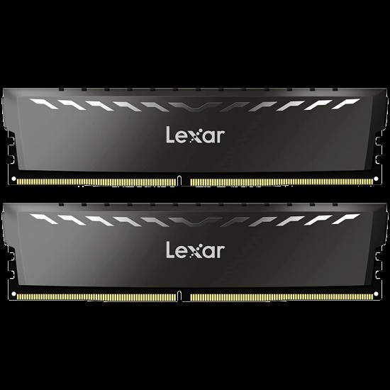 Lexar 2x16GB THOR DDR4 3200 UDIMM XMP Memory with heatsink. Dual pack
