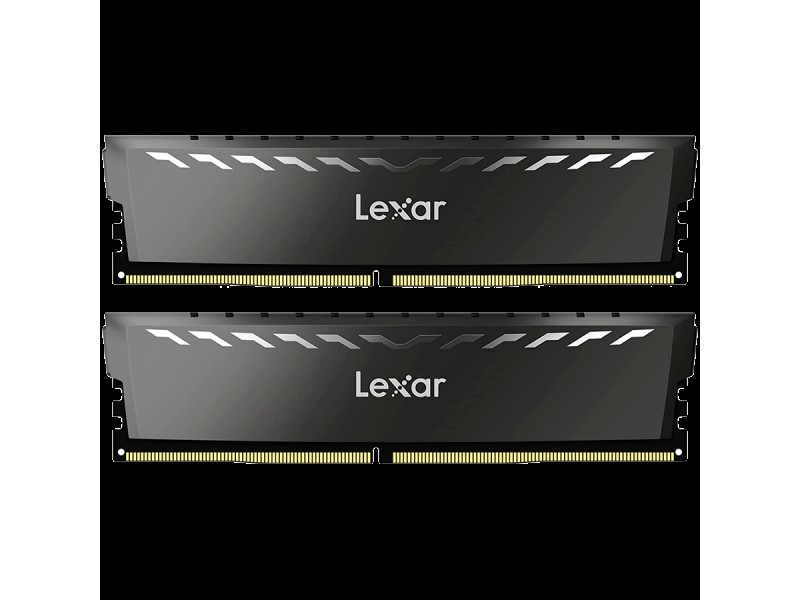 Lexar 2x16GB THOR DDR4 3200 UDIMM XMP Memory with heatsink. Dual pack