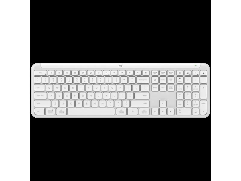 LOGITECH SIGNATURE SLIM WIRELESS KEYBOARD K950 - OFF WHITE - US INT L - 2.4GHZ/BT - INTNL-973