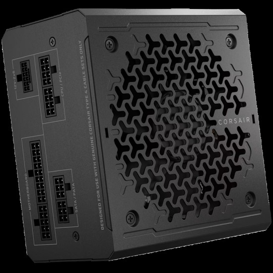 Corsair 2025 RMe Series, RM650e, 650 Watt, ATX 3.1, PCIe 5.1, Cybenetics GOLD Certified, Fully Modular Power Supply