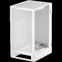 DeepCool CH170 DIGITAL WH, Mini Tower, Mini-ITX, 2xUSB3.0, 1xType-C Gen 2, 1xAudio, Mesh Panel, White, R-CH170-WHNPI0D-G-1