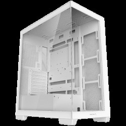 DeepCool CG580 WH, Mid Tower, Mini-ITX/Micro-ATX/ATX, Rear Connector support, 2xUSB3.0, 1xAudio, Tempered Glass, Mesh Panel, White, R-CG580-WHNDA0-G-1