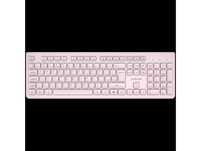 CANYON keyboard HKB-W01 UK/US AAA Wireless Beige