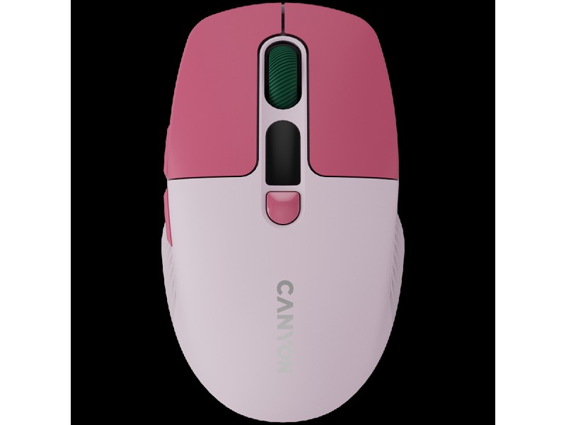 CANYON mouse MW-26 LCD Silent Dual Mode Wireless Pink