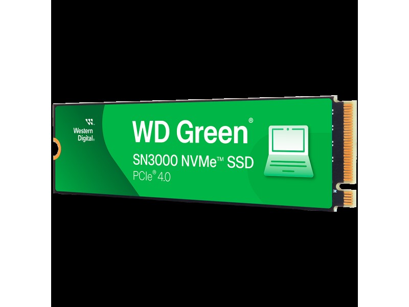 SSD WD Green SN3000 NVMe (M.2 2280, 500GB, PCIe Gen4x4) BULK PACK (216 UNITS)