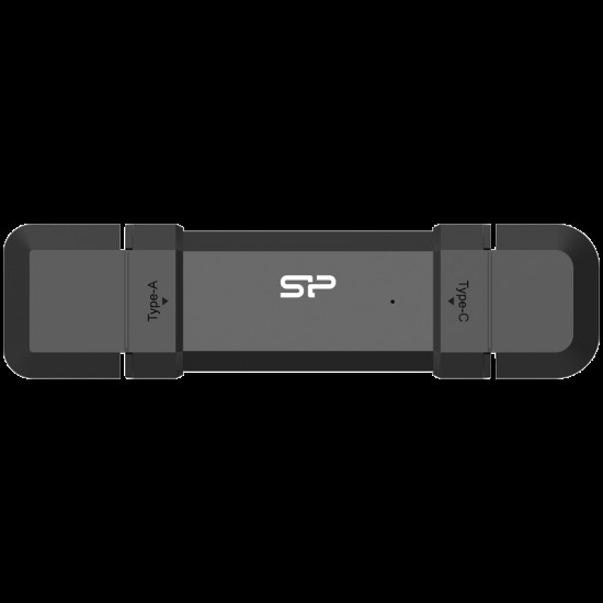 Silicon Power DS72 250GB USB Type-A and USB Type-C 3.2 Gen 2 Black