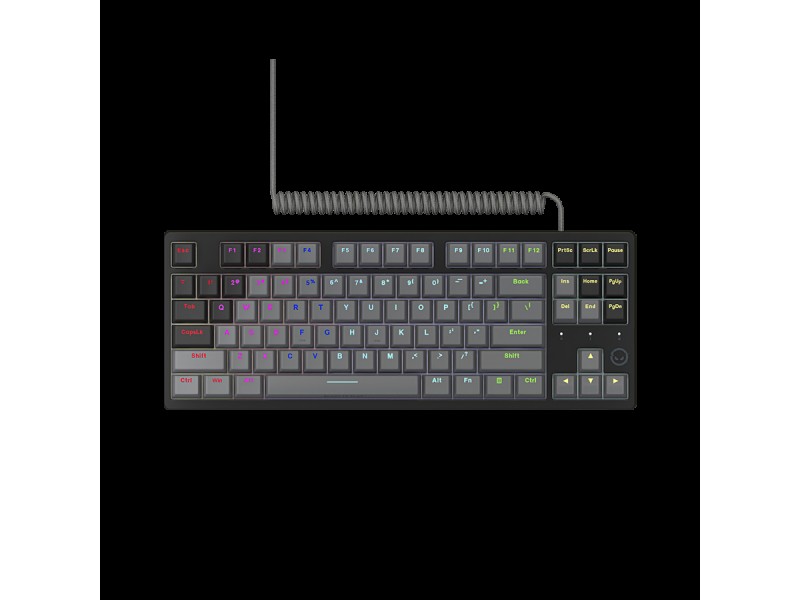 LORGAR Azar 514TKL, Wired RGB mechanical gaming keyboard, black, EN layout