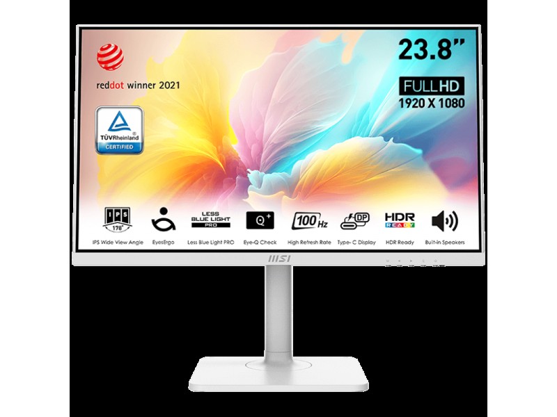 MSI MODERN MD2412PW Professional Business Monitor, 23.8