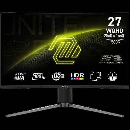MSI MAG 27CQ6PF Curved Gaming Monitor, 27