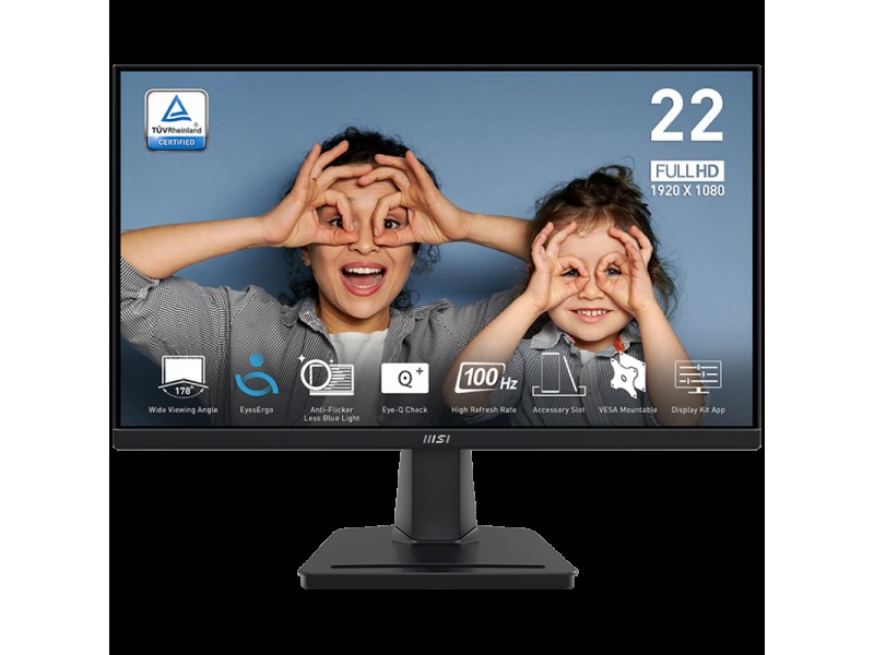 MSI PRO MP225V Professional Business Monitor, 21.45