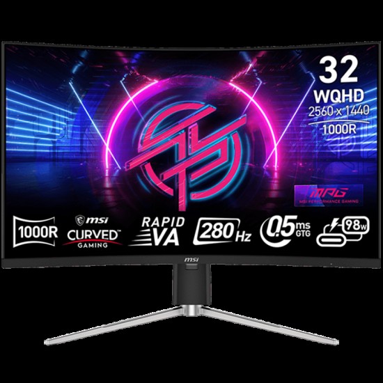 MSI MPG 325CQRXF Gaming Monitor, 31.5