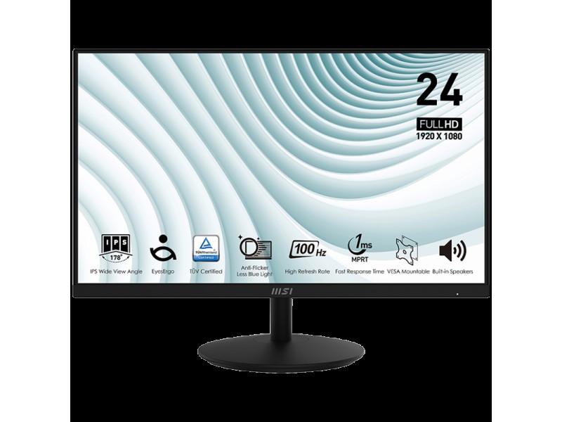 MSI PRO MP242A Professional Business Monitor, 23.8