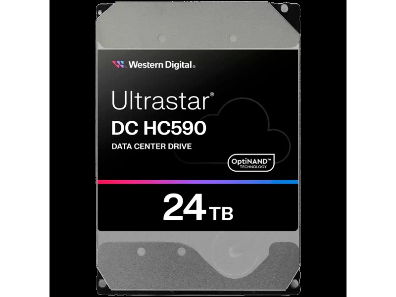 HDD Server WD/HGST ULTRASTAR DC HC590 (3.5’’, 24TB, 512MB, 7200RPM, SATA 6Gb/s, 512E SE NP3) SKU: 0F65684
