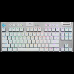 LOGITECH G915 X LIGHTSPEED Wireless Gaming Keyboard - WHITE - US INT L - 2.4GHZ/BT  - EMEA28i-935 - TACTILE