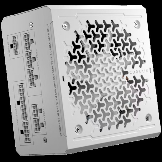 RMe White Series, RM750e White, 750 Watt, Cybenetics Gold Certified, Fully Modular Power Supply