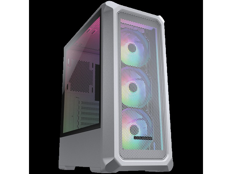 COUGAR Archon 2 Mesh RGB PC Case, Mid Tower, White