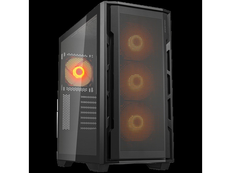 COUGAR UNIFACE RGB PC Case, Mid Tower, Black