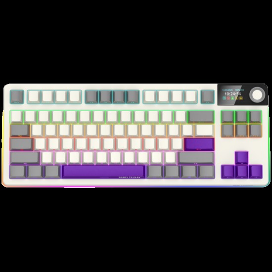 LORGAR KBP70TKLW, Wireless TKL Mechanical Gaming Keyboard Pro, Beige, EN layout LORGAR KBP70TKLW, Wireless TKL Mechanical Gaming Keyboard Pro, Beige, EN layout