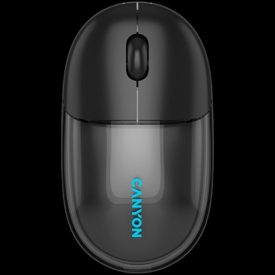 CANYON mouse OnClick 24 BT/ Wireless Transparent/Black CANYON mouse OnClick 24 BT/ Wireless Transparent/Black