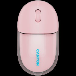 CANYON mouse OnClick 24 BT/ Wireless Transparent/Pink