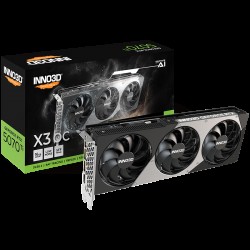 INNO3D NVIDIA RTX 5070 Ti X3 16GB GDDR7 256 bit, 2452MHz / 28Gbps, 3x DP, 1x HDMI, 3 fan 2 slots