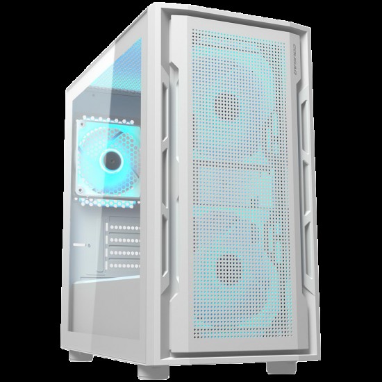 COUGAR UNIFACE MINI RGB, PC Case, Mini Tower, White