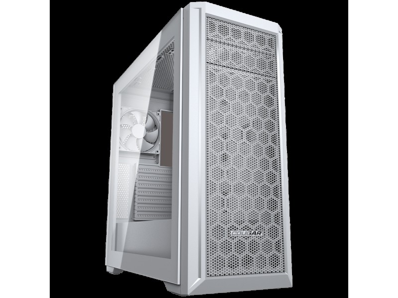 COUGAR MX330-G PRO PC Case, Mid Tower, White