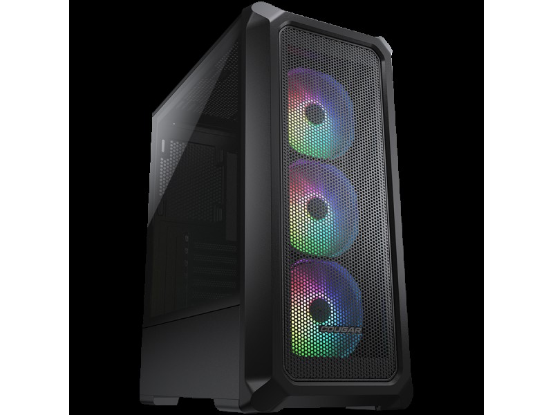 COUGAR Archon 2 Mesh RGB PC Case, Mid Tower, Black