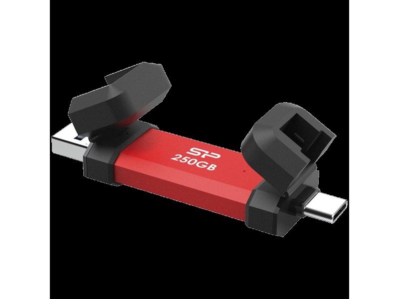 Silicon Power UC3S72 250GB, USB3.2 Gen2,DS72,Red