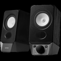 Edifier R19BT 2.0 Audio System, BT V5.3 USB, AUX, 2.75-inch Drivers, 4W (RMS), Volume Control, Black