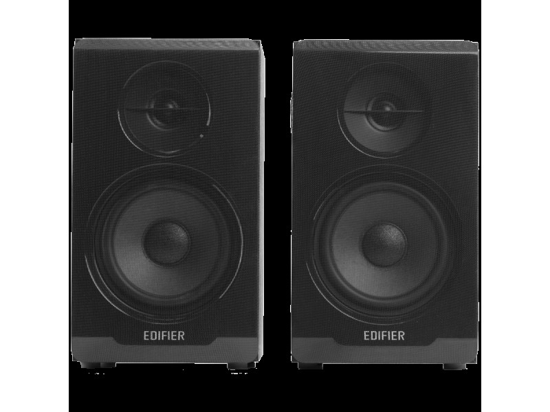 Edifier R33BT 2.0 Bookshelf Speakers, BT V5.0, AUX, 0.5-inch Tweeters, 3.5-inch Drivers, 10W (RMS), Control Buttons, Black