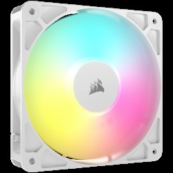 Corsair RS120 ARGB White, 120mm ARGB Fan, Single Pack