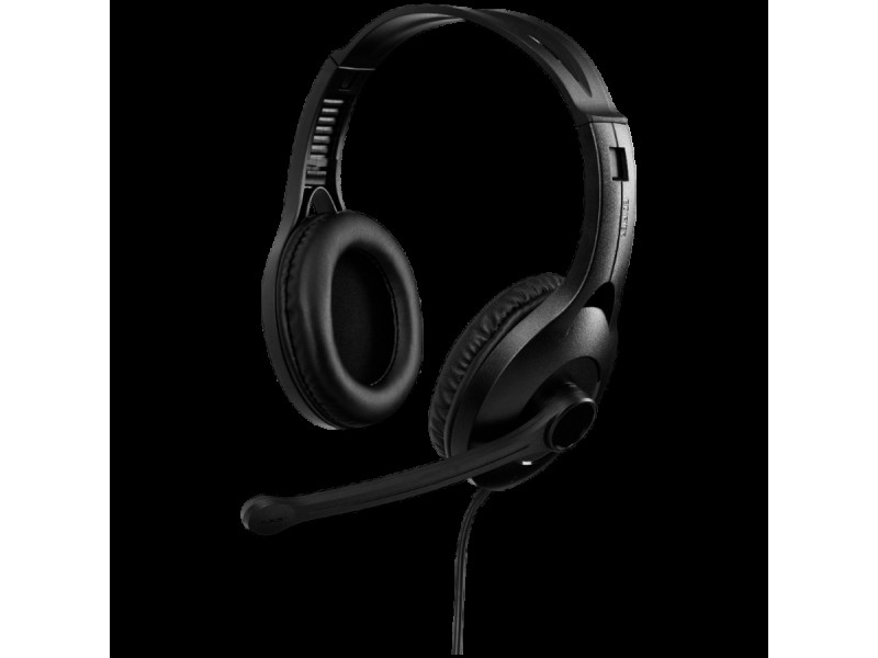 Edifier K800 USB Over-Ear Headphones, 40mm Drivers, Noise-Cancelling Microphone, Inline controls, Black