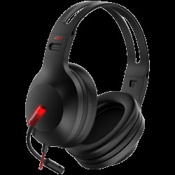 Edifier G1 USB Gaming Headset, 40mm Drivers, Retractable Microphone, AUX, Black