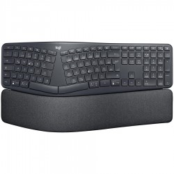 LOGITECH K860 ERGO Bluetooth keyboard - GRAPHITE - US INT L - B2B