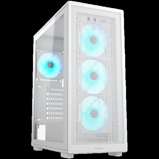 COUGAR MX220 RGB PC Case, Mid Tower, White