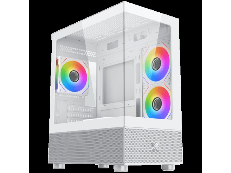 Alphard M Arctic (WH, MATX, U3x1 & U2x2, 2PCS TG, 3PCS G20A Arctic Reverse & 1PC G20A Arctic, ARGB PCB)