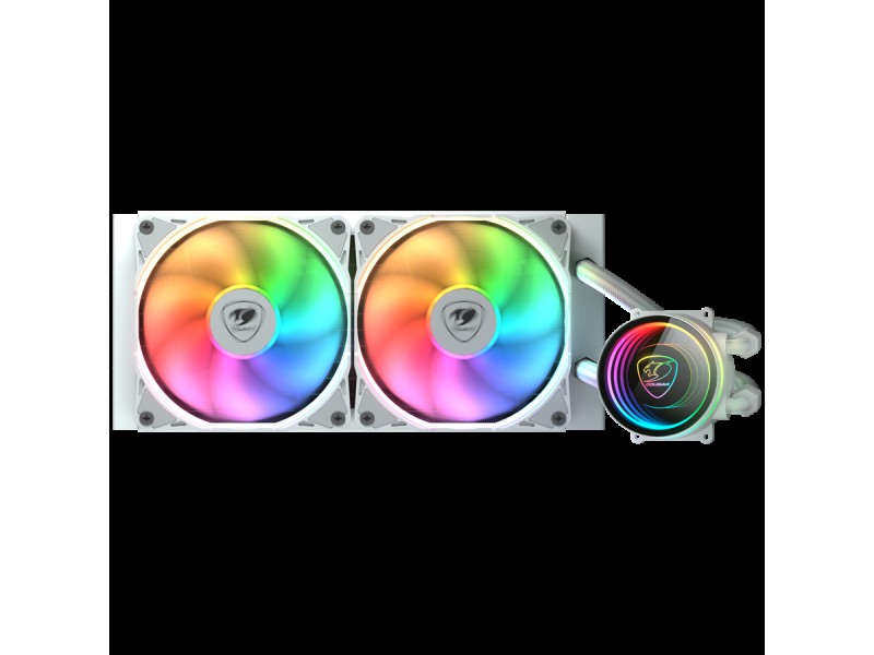 COUGAR POSEIDON ELITE ARGB 240 White AiO Liquid Watercooling