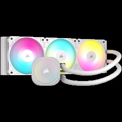 Corsair NAUTILUS 360 ARGB White, 360mm Radiator, Liquid CPU Cooler