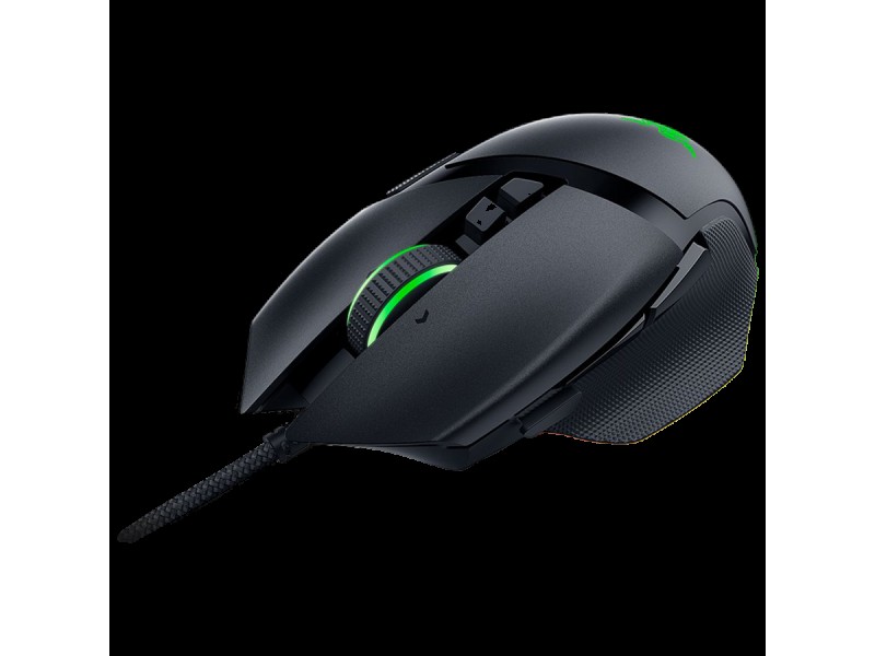 Razer Basilisk V3 35K Gaming Mouse, Black, Focus Pro 35K Optical Sensor Gen-2, Optical Mouse Switches Gen-3, Razer™ Speedflex Cable, 4-Way Razer™ HyperScroll Tilt Wheel, 35K DPI