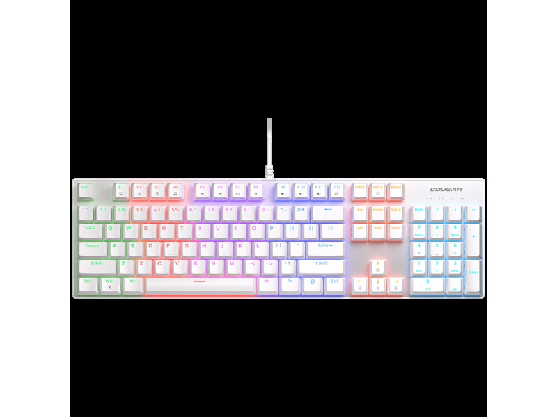 COUGAR ULTIMUS EX Gaming Keyboard, White