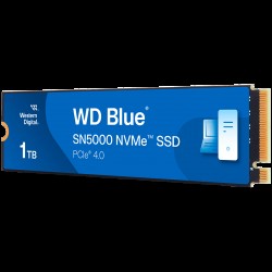 SSD WD Blue SN5000 NVMe (M.2 2280, 1TB, PCIe Gen4 16GT/s, up to 4 Lanes)