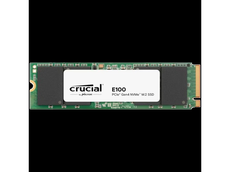 Crucial E100 1TB PCIe Gen4 2280 NVMe M.2 SSD