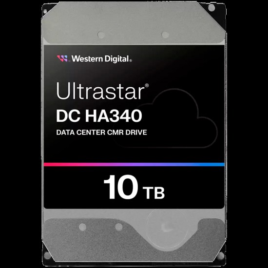 HDD Server WD/HGST ULTRASTAR DC HA340 (3.5’’, 10TB, 256MB, 7200RPM, SATA 6Gb/s, 512E SE NP3) SKU: 0B47062