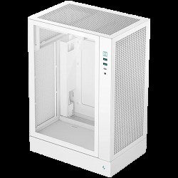 DeepCool CH170 PLUS WH, Mini Tower, Mini-ITX/Micro-ATX, 2xUSB3.0, 1xType-C Gen 2, 1xAudio/Mic, Mesh Panel, White, R-CH170-WHNGM0-G, 2Y DeepCool CH170 PLUS WH, Mini Tower, Mini-ITX/Micro-ATX, 2xUSB3.0, 1xType-C Gen 2, 1xAudio/Mic, Mesh Panel, White, R-CH170-WHNGM0-G, 2Y