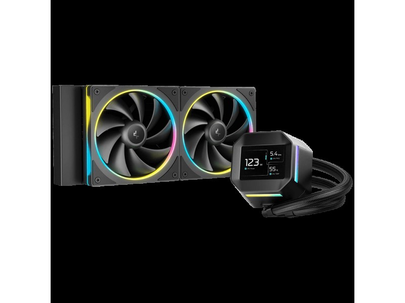 DeepCool LM240, 240mm CPU Liquid Cooler, 2.4